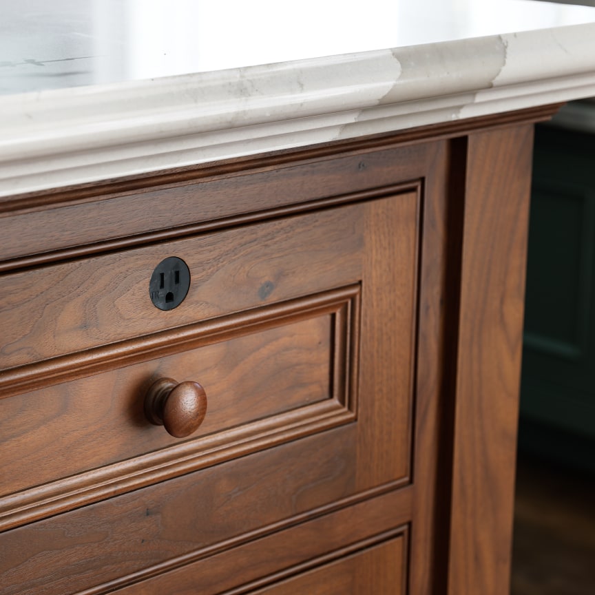 Custom finish detail